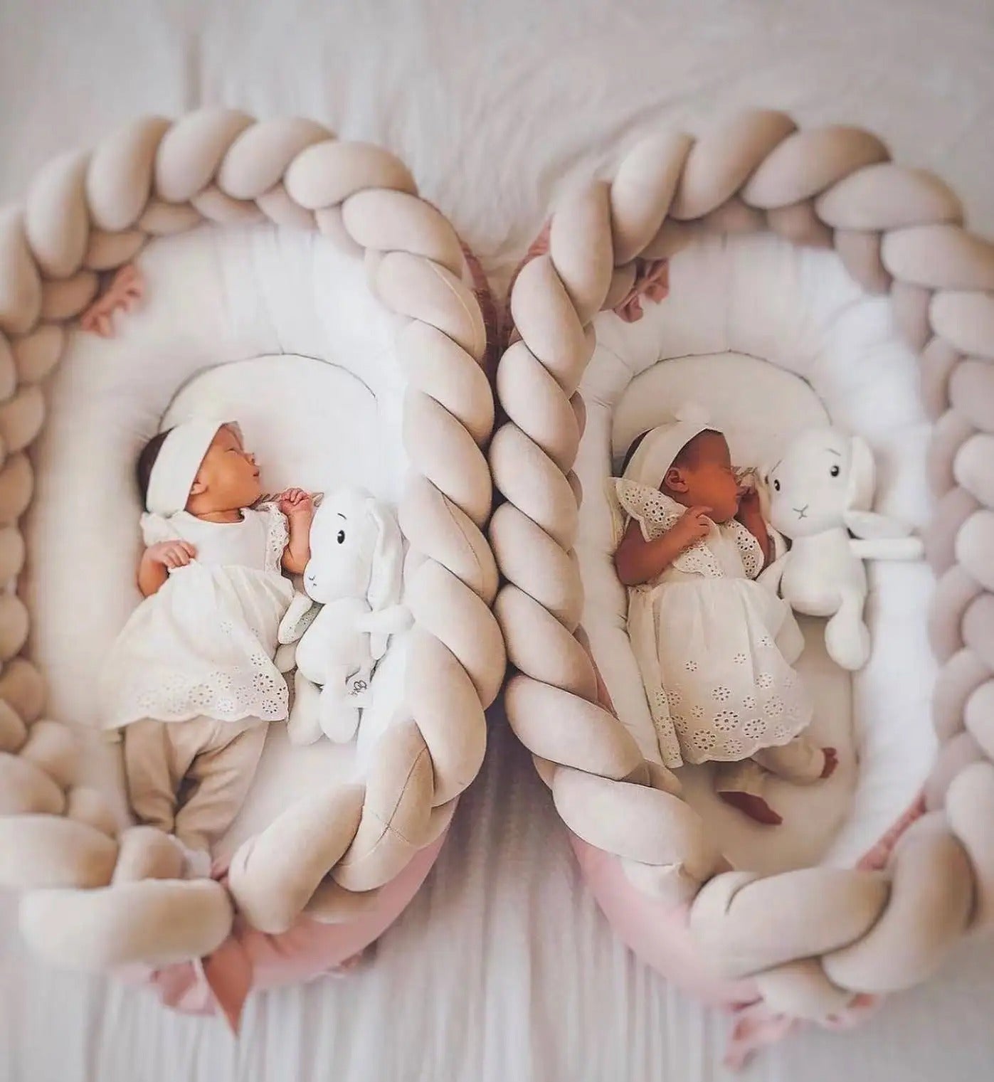 Tresse de lit bébé - beige - Univerdesenfants