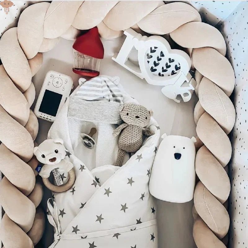 Tresse de lit bébé - beige - Univerdesenfants