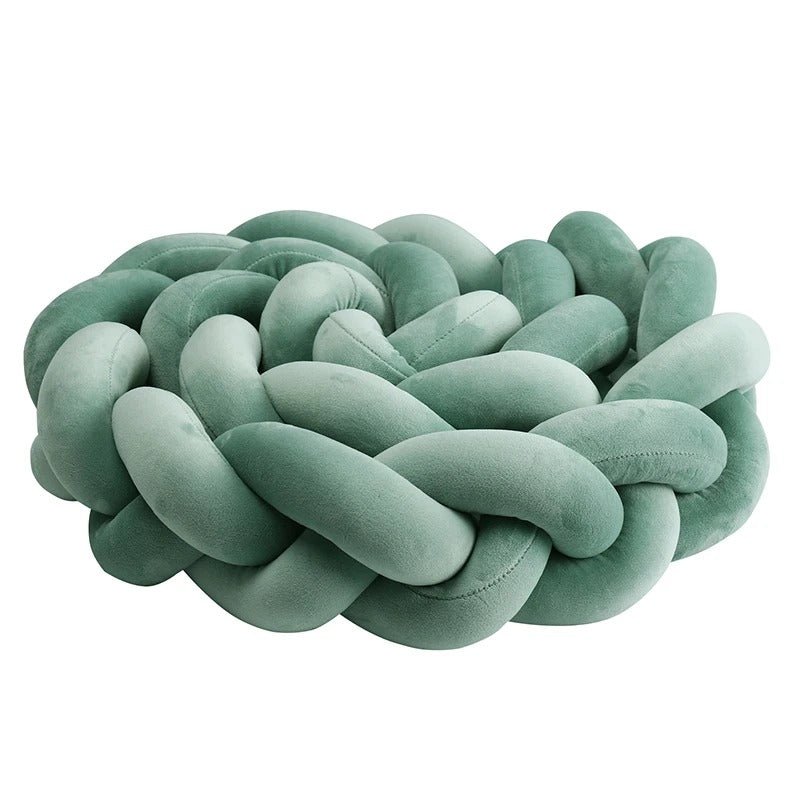 Tresse - de - lit - bébé - menthe - Univerdesenfants