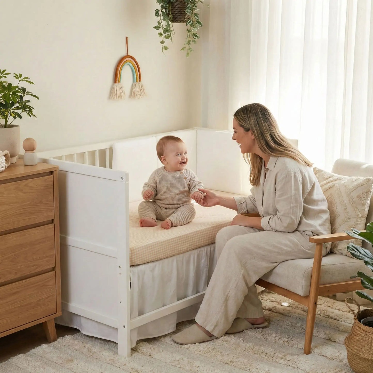 TOUR DE LIT BEBE | BLANC