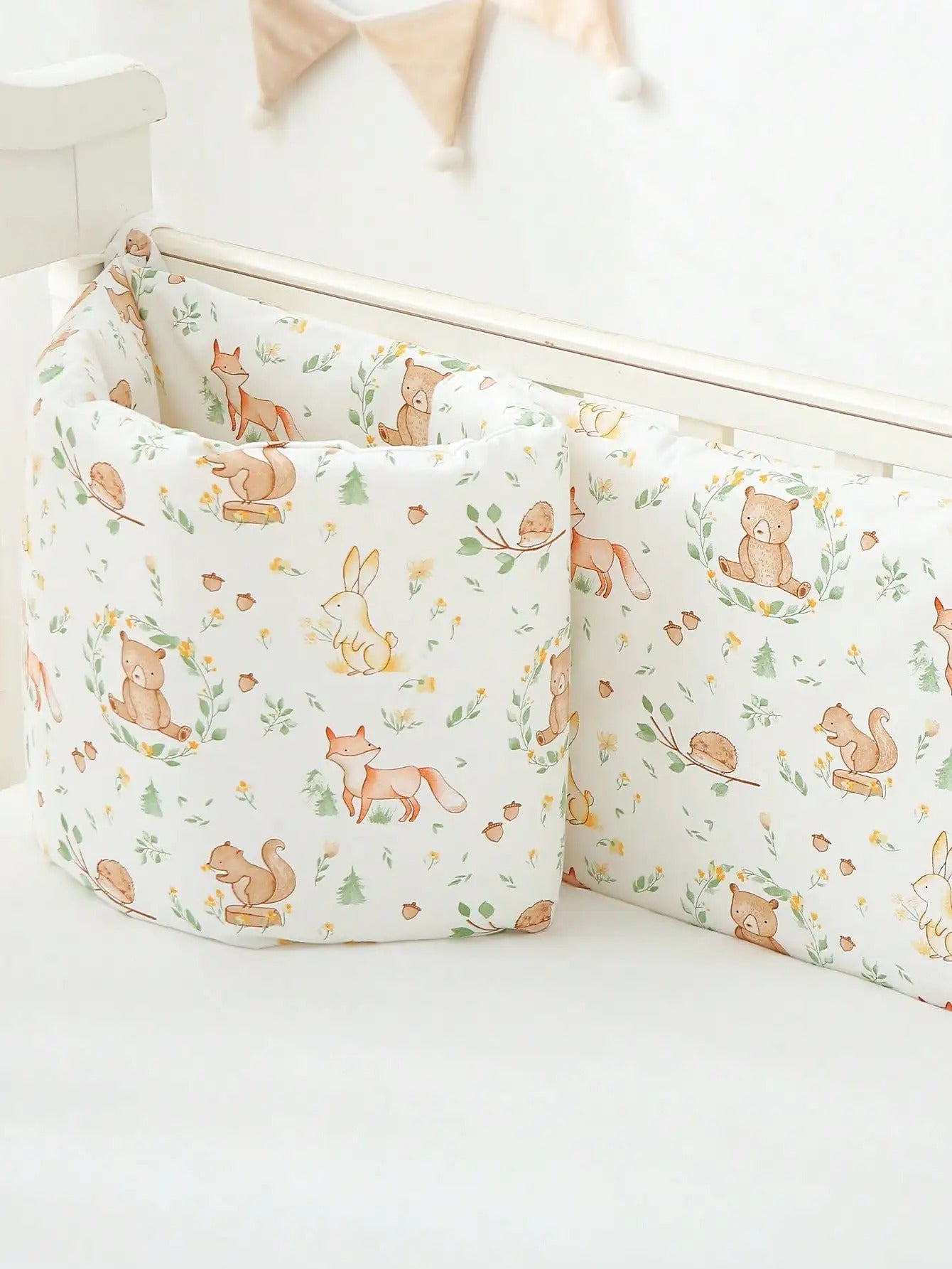 Tour de lit bebe coton