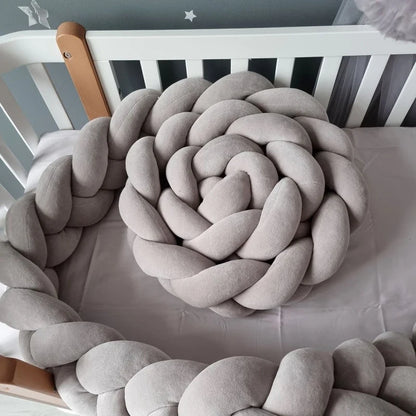 Tresse de lit cabane gris