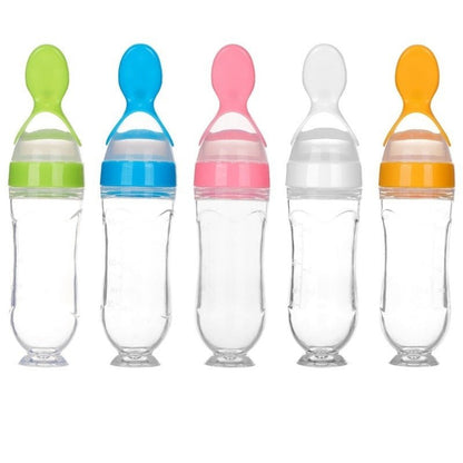 Biberon avec cuillère pour nouveau - né | EasyBottle™ - Univerdesenfants