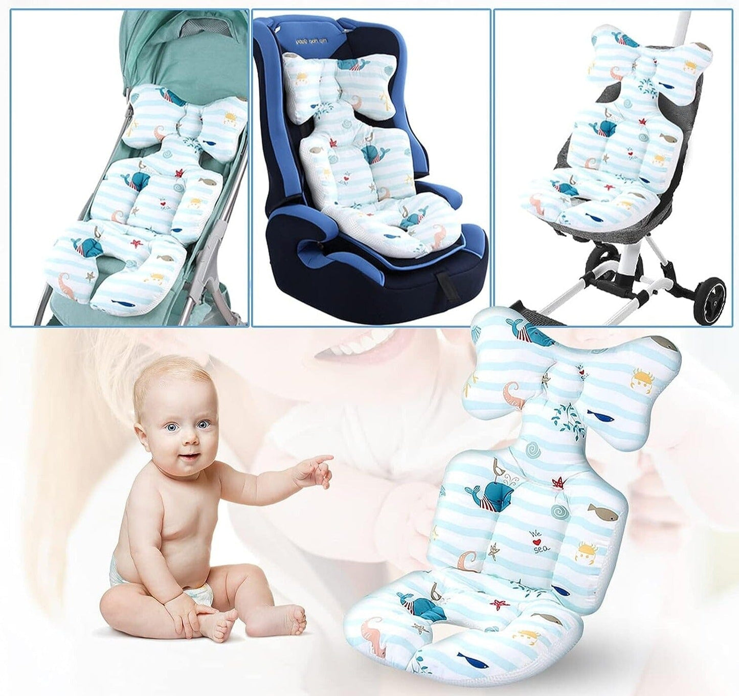 ComfyBabe™ - Coussin siège et poussette Auto - Univerdesenfants