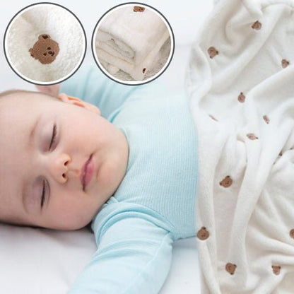 Couverture bébé - Ourson - Univerdesenfants