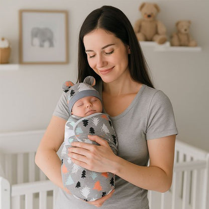 Couverture emmaillotage | Douceur Sécurisante - Univerdesenfants