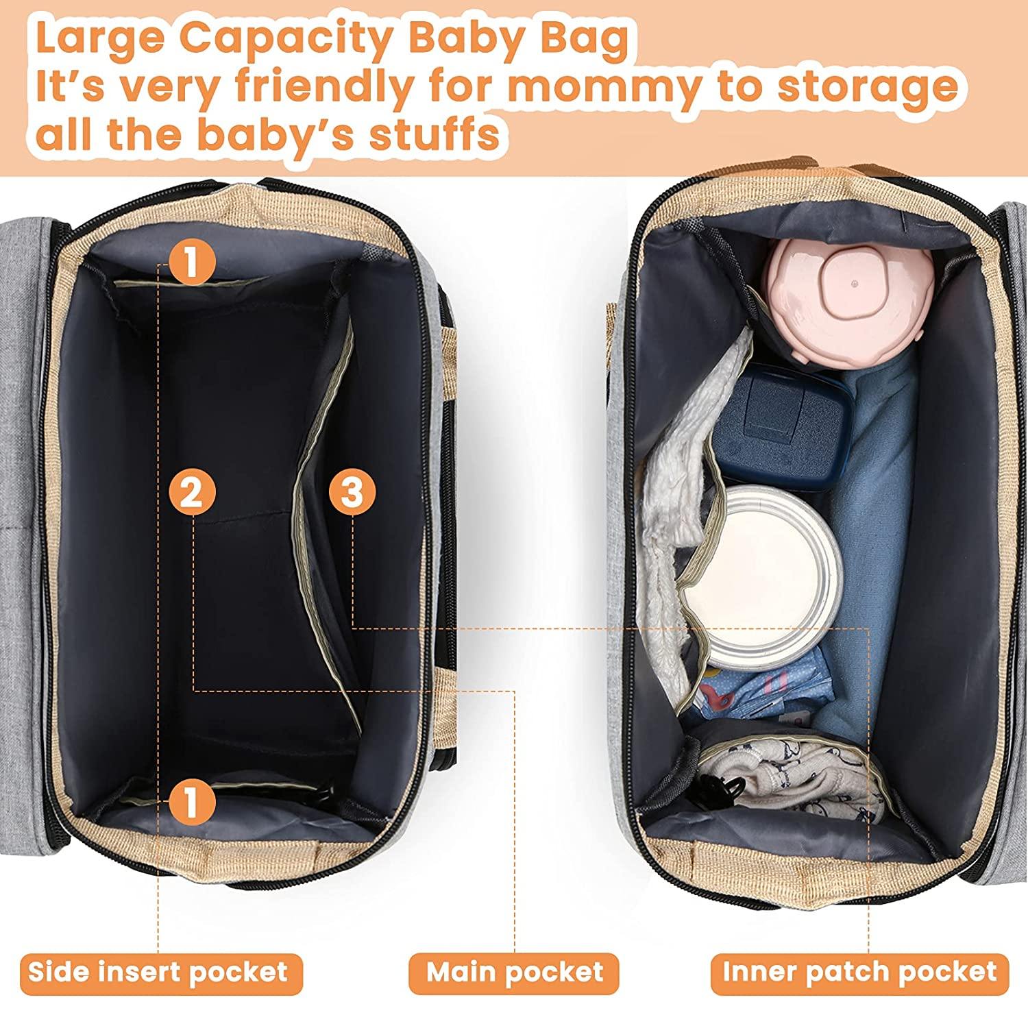 Sac à langer portatif | Berceau de voyage BabyNappy™ - Univerdesenfants