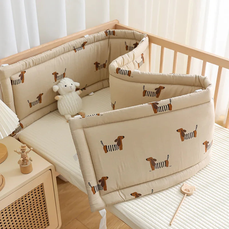 tour de lit bebe Petit poney