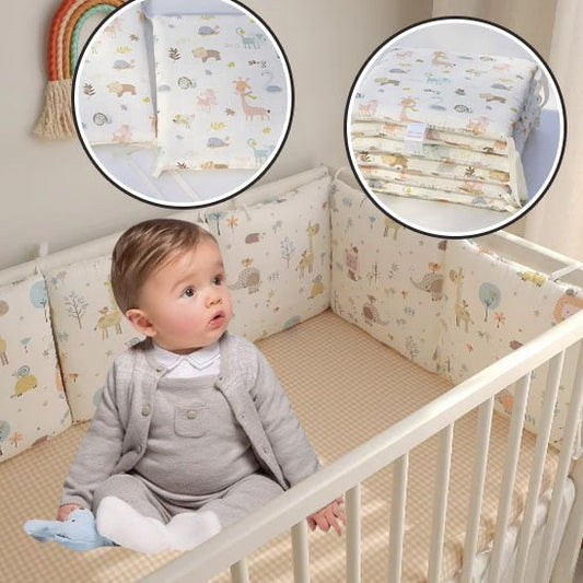 Tour de lit bébé - animaux - Univerdesenfants