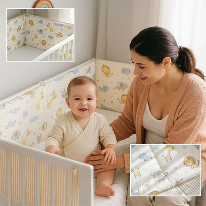 Tour de lit bébé protecteur | Cocon Sécurisant - Univerdesenfants