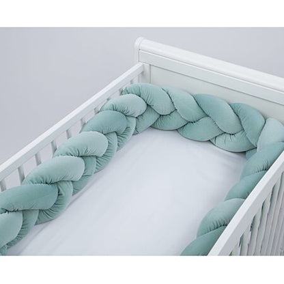Tresse - de - lit - bébé - menthe - Univerdesenfants