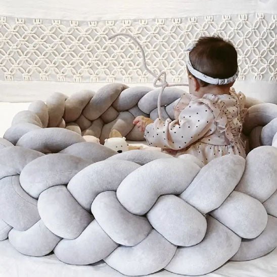 Tresse de lit - Gris - Univerdesenfants