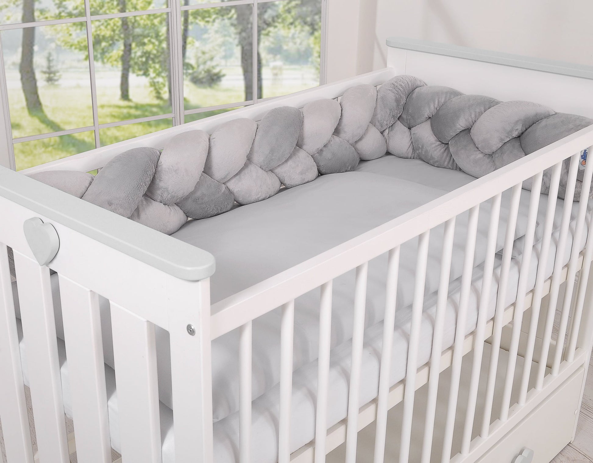 Tresse de lit - Gris - Univerdesenfants