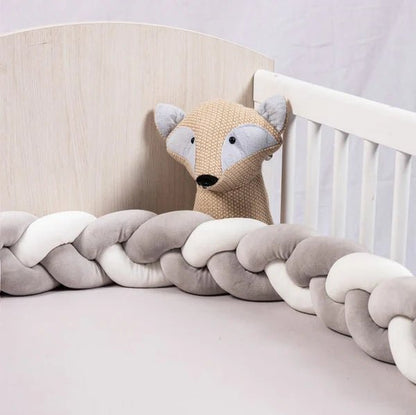 Tresse de lit - Gris Blanc - Univerdesenfants