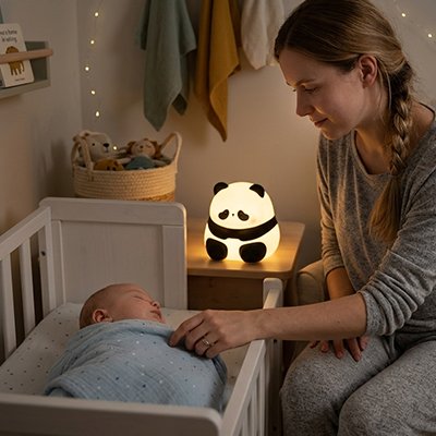 Veilleuse-bébé-doux