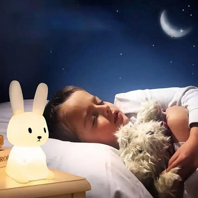 veilleuse bebe endormis