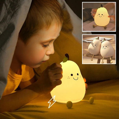 Veilleuse bébé - poire - Univerdesenfants