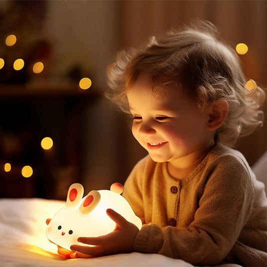 veilleuse enfant lapin