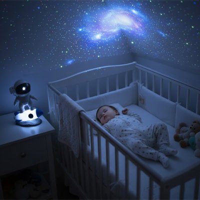 Veilleuse-projection  - Galaxie