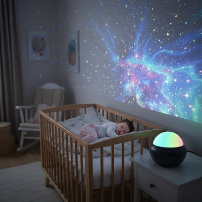 VEILLEUSE  PROJECTON BEBE