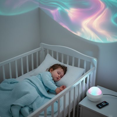 VEILLEUSE  PROJECTON BEBE
