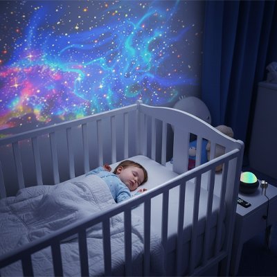 VEILLEUSE  PROJECTON BEBE